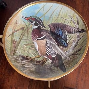 Vintage Wood Duck Collecter Plate Franklin Porcelain - LIMITED EDITION